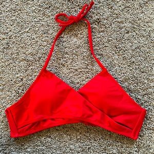 SHEIN red bikini top